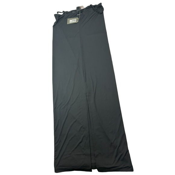 Allsaints NWT Women’s 8 Black Slip Midi Dress Charlie Removable Straps MSRP $149 - Picture 5 of 7